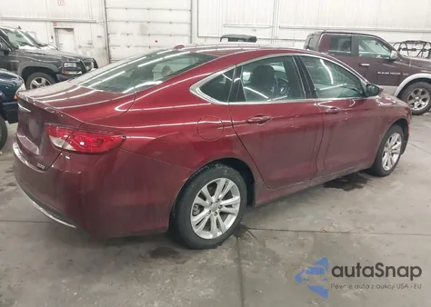 2015 Chrysler 200 Limited from USA, damaged, VIN 1C3CCCAB4FN596459